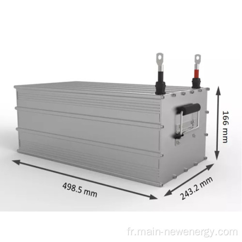 24V168AH longue durée de vie et batterie au lithium forte